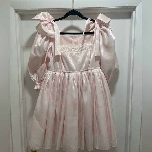 Selkie DaVinci Puff Dress - Picture 1 of 13